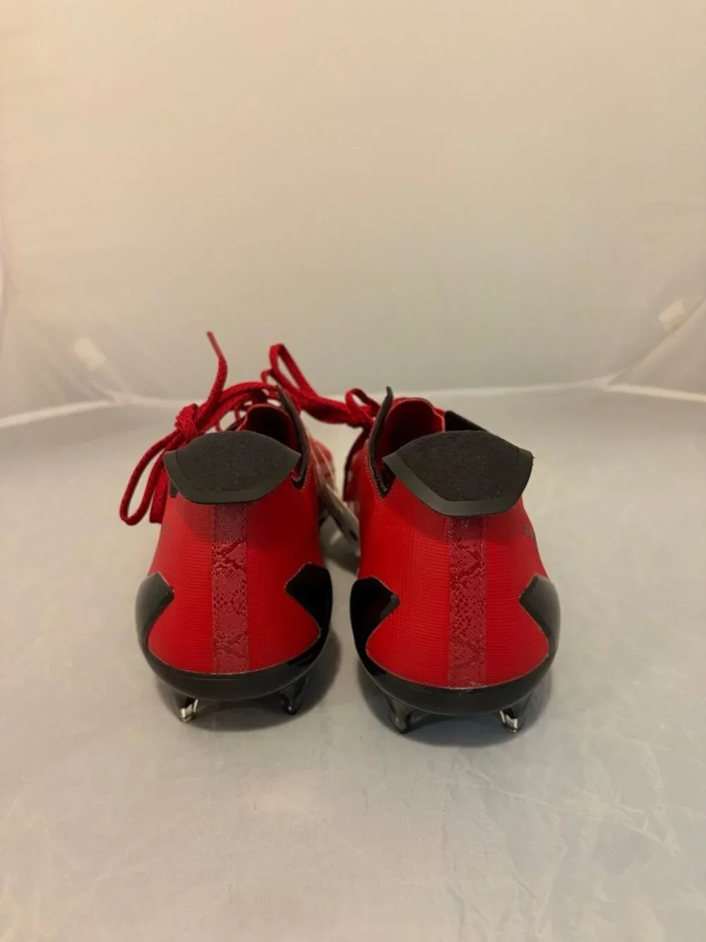 Adidas Adizero Electric II power red black men’s football cleats sz 13 JH8744